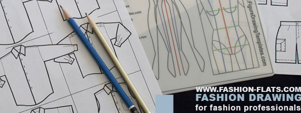 fashion design illustration & fashion design drawing online. how to draw fashion flats: fashion technical drawing.