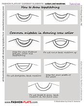 Collar T shirt mistakes