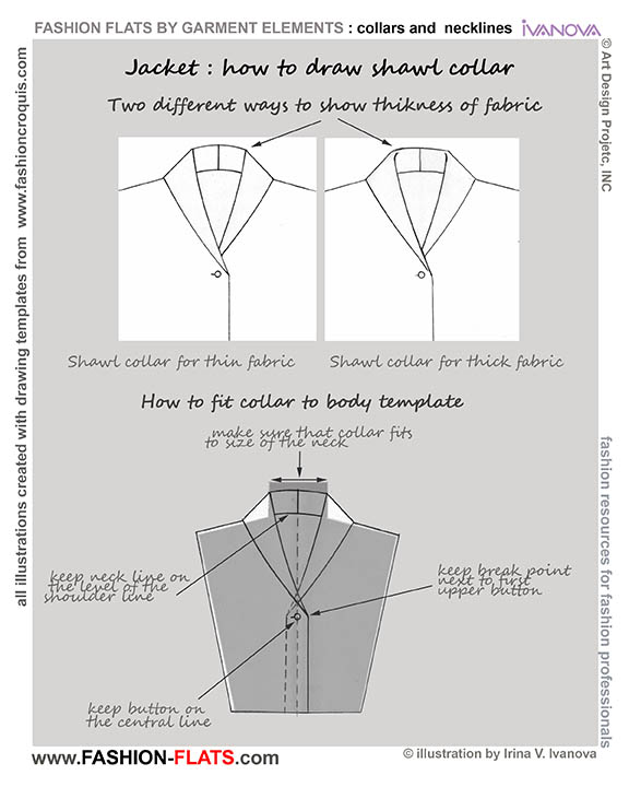shawl collar